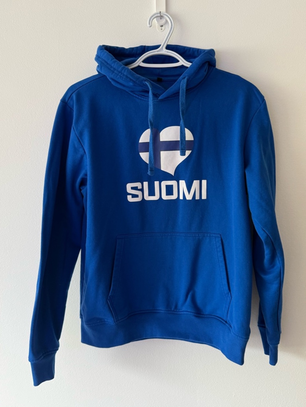 Blue SUOMI Graphic Hoodie